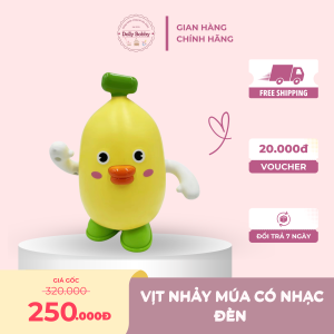 Vịt nhảy múa vui nhộn có nhạc đèn