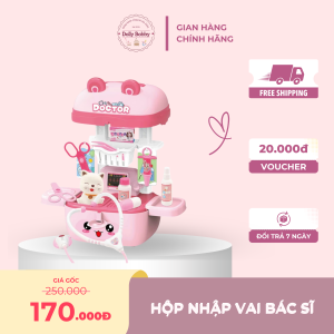 Hộp nhập vai bác sĩ hình thỏ