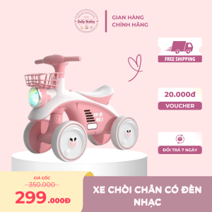 Xe chòi chân có đèn nhạc