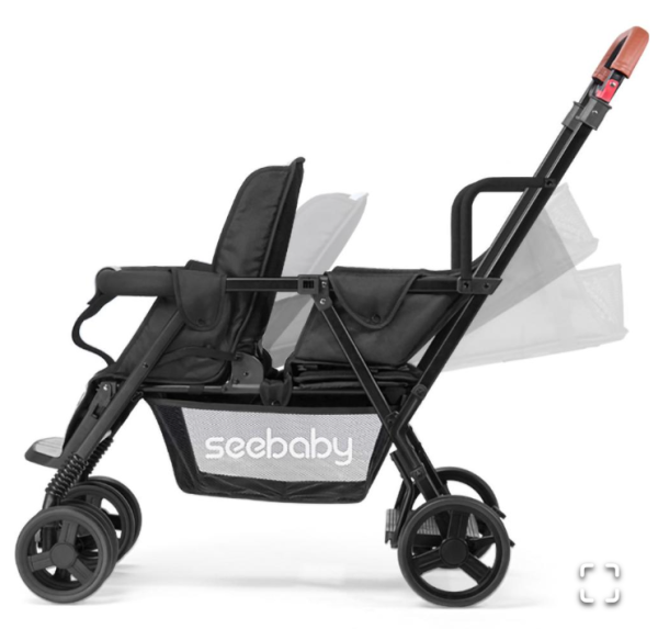 Xe đẩy đôi Seebaby T12 - Ảnh 3