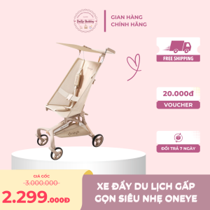 Xe đẩy du lịch gấp gọn siêu nhẹ Oneye